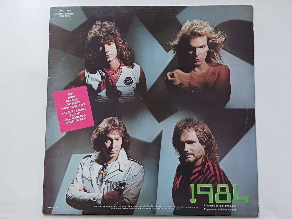 Van Halen - 1984  ( 1984 SA released LP )