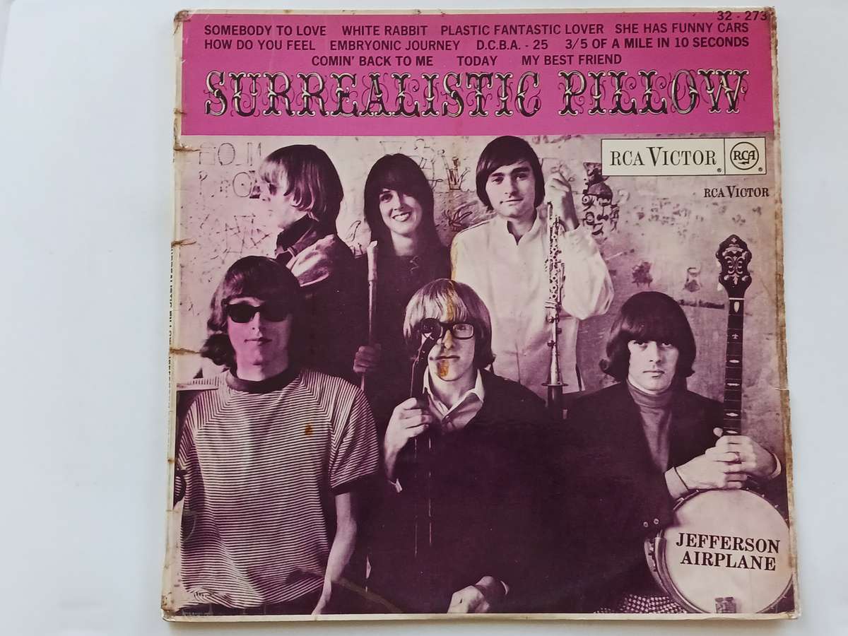 Jefferson Airplane - Surrealistic Pillow  ( Rare 1967 SA released LP )