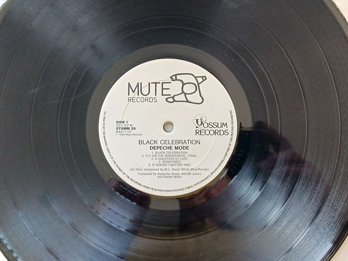 Depeche Mode - Black Celebration ( Scarce 1986 Australian released LP EX )