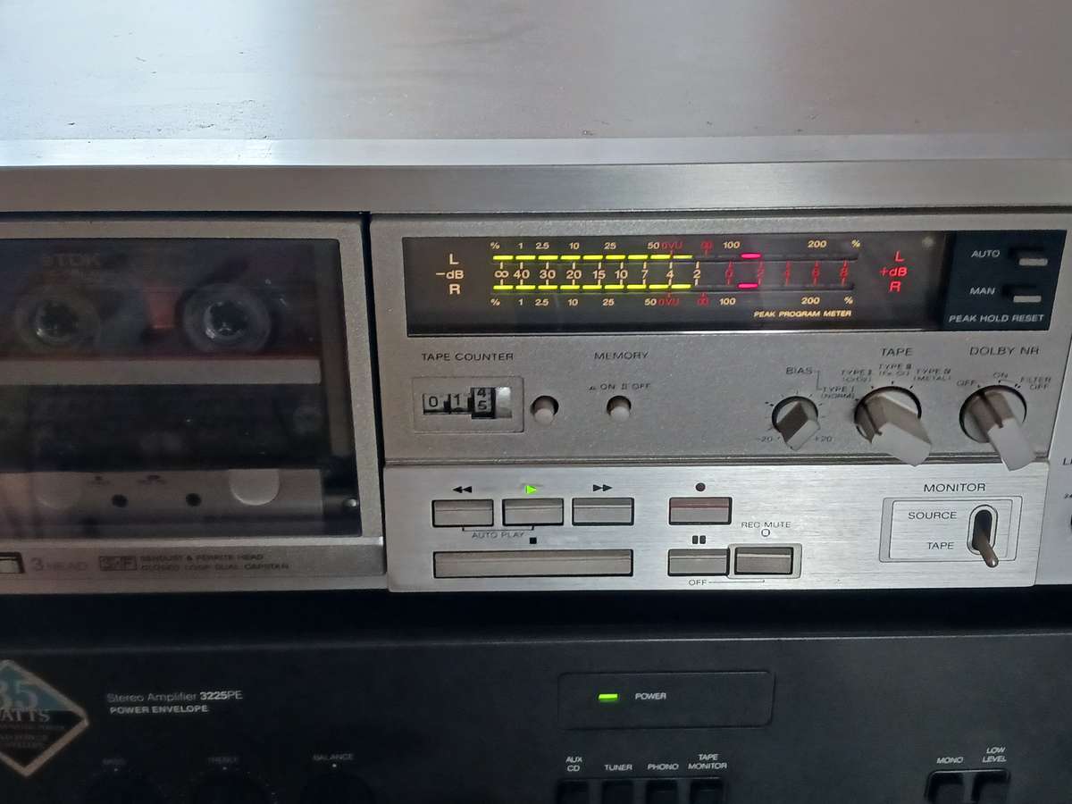 Sony TC - K71    ( 3-Head Tape Deck,in good working condition,recently serviced )