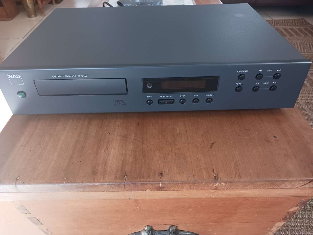 Nad CD Player Model 512, with remote and owners manual,all in excellent condition.