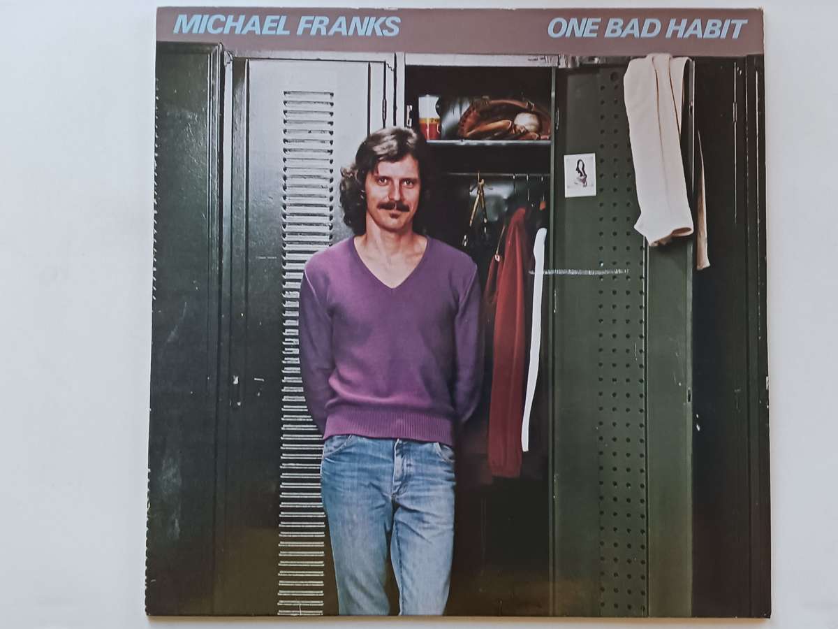 Michael Franks - One Bad Habit  ( Pressed 1980 in Europe, LP )