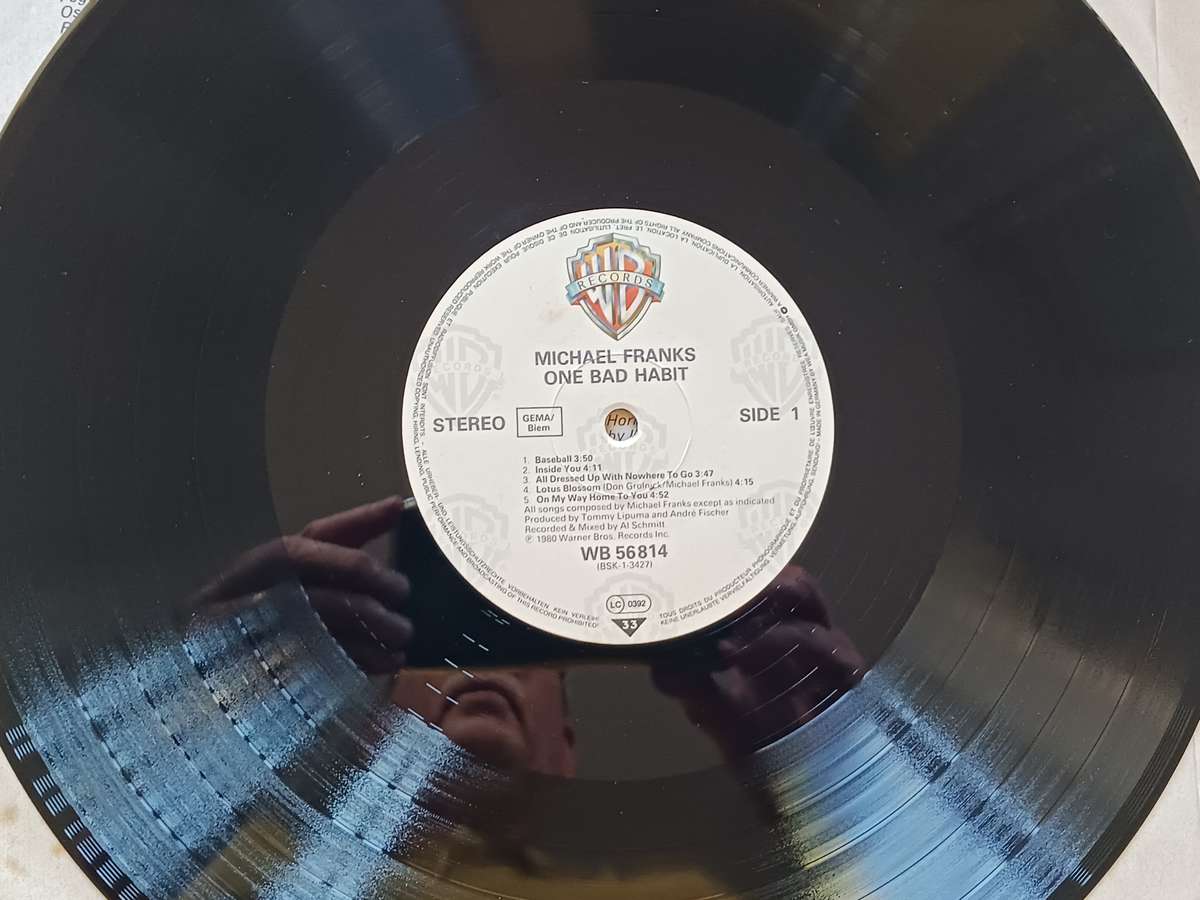 Michael Franks - One Bad Habit  ( Pressed 1980 in Europe, LP )