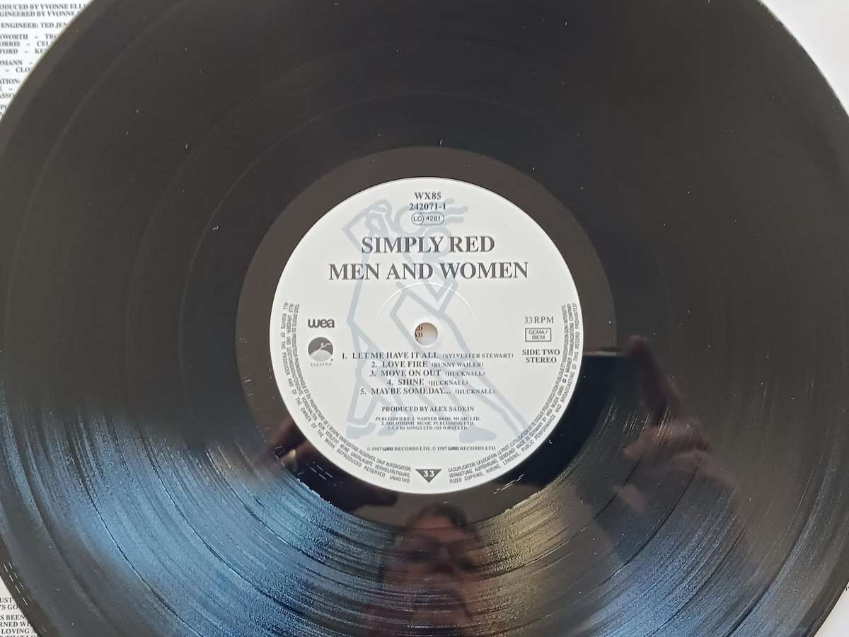 Simply Red - A New Flame  ( 1987 UK released LP )