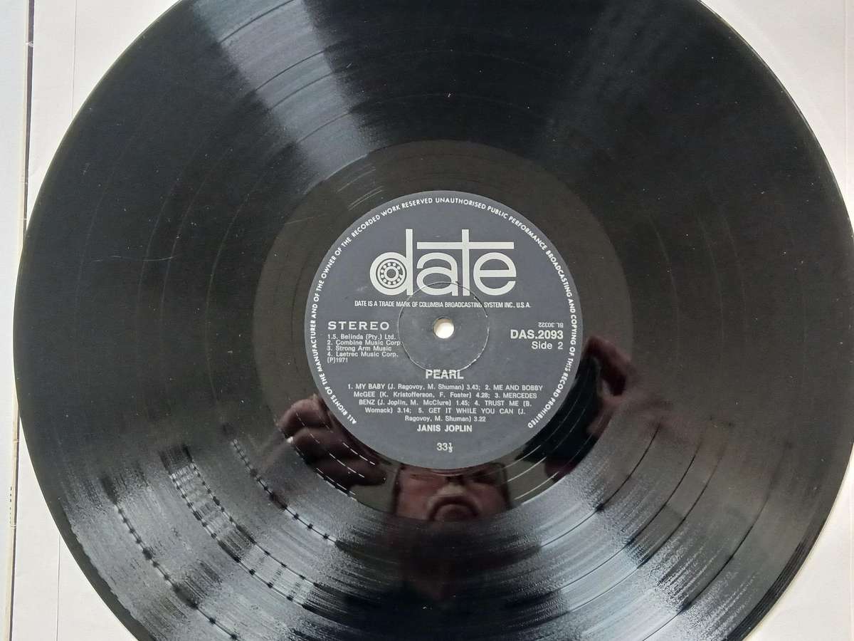 Janis Joplin - Pearl  ( Scares 1971 SA  released LP NM )