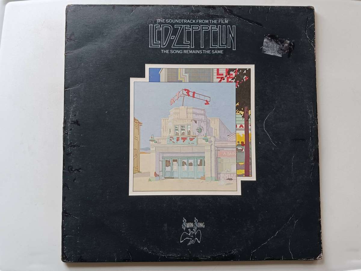 Led Zeppelin - The Soundtrack from the Film the Song Remains the Same ( 1976 UK released LP )