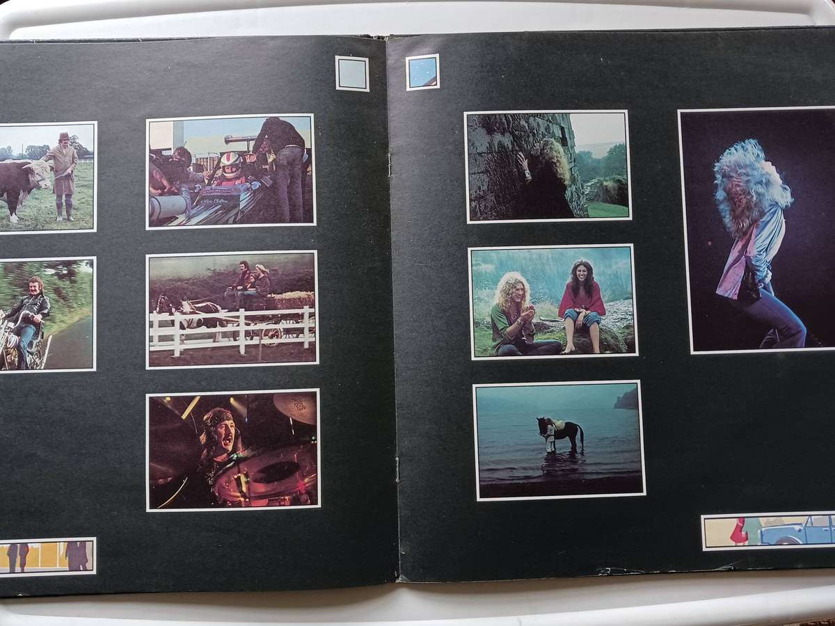 Led Zeppelin - The Soundtrack from the Film the Song Remains the Same ( 1976 UK released LP )