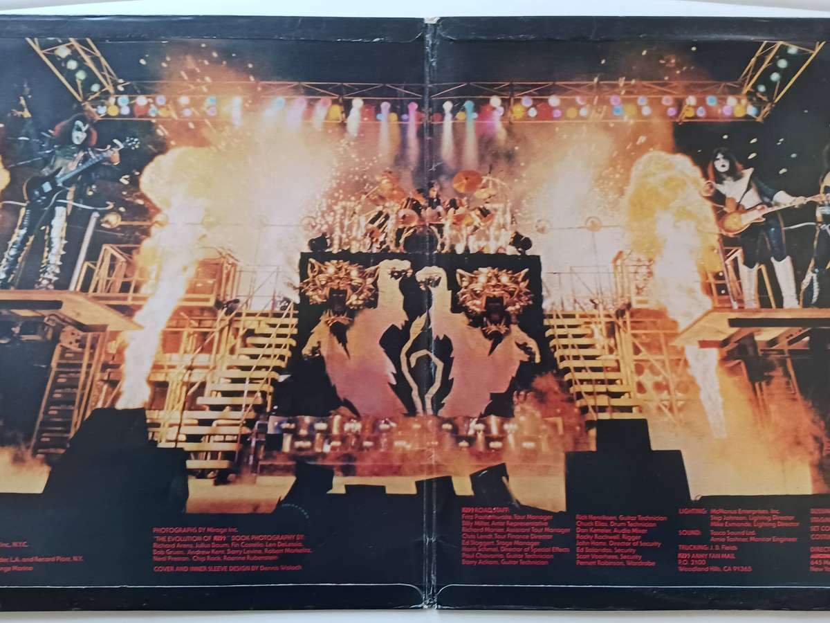 Kiss - Alive 11   ( scarce 1977 SA released LP )