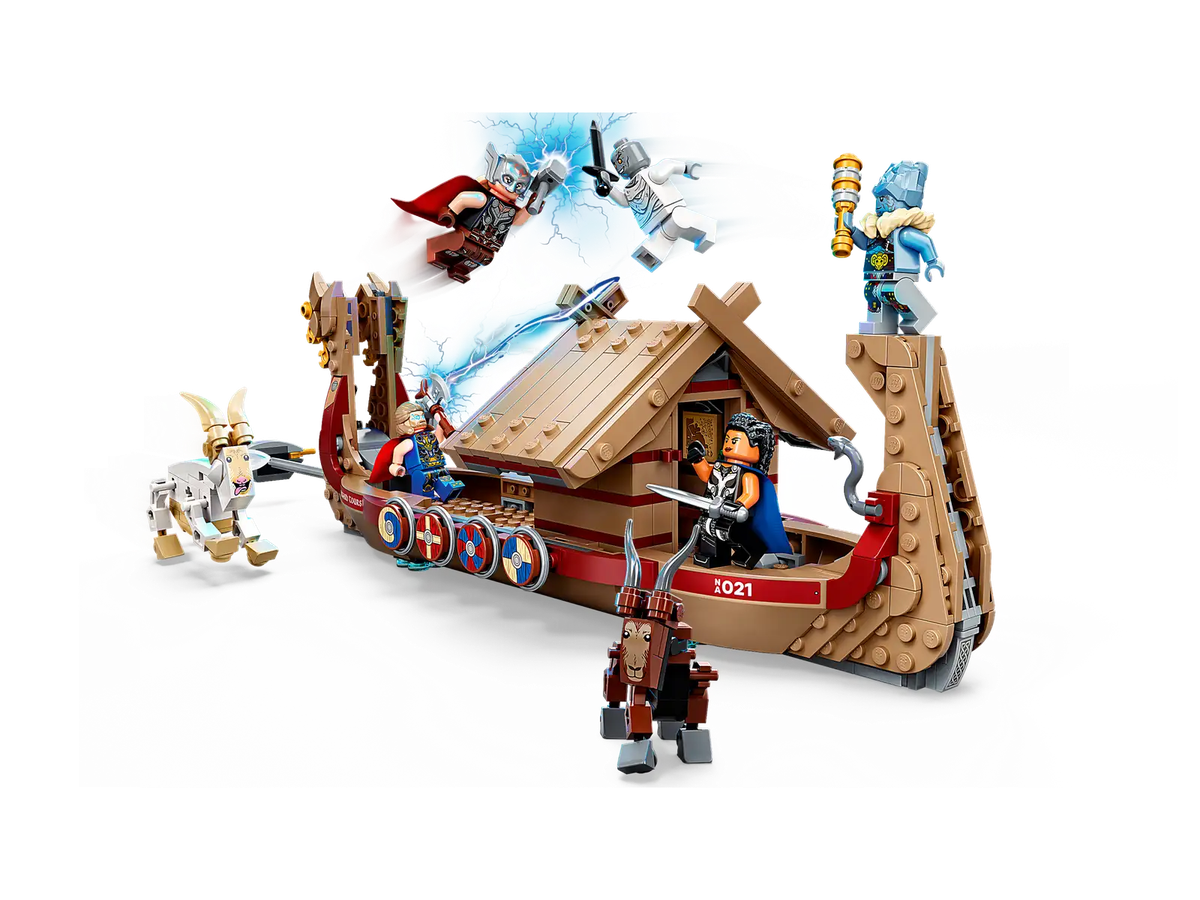 New LEGO Marvel The Goat Boat - New in Sealed Box - Discontinued (76208)