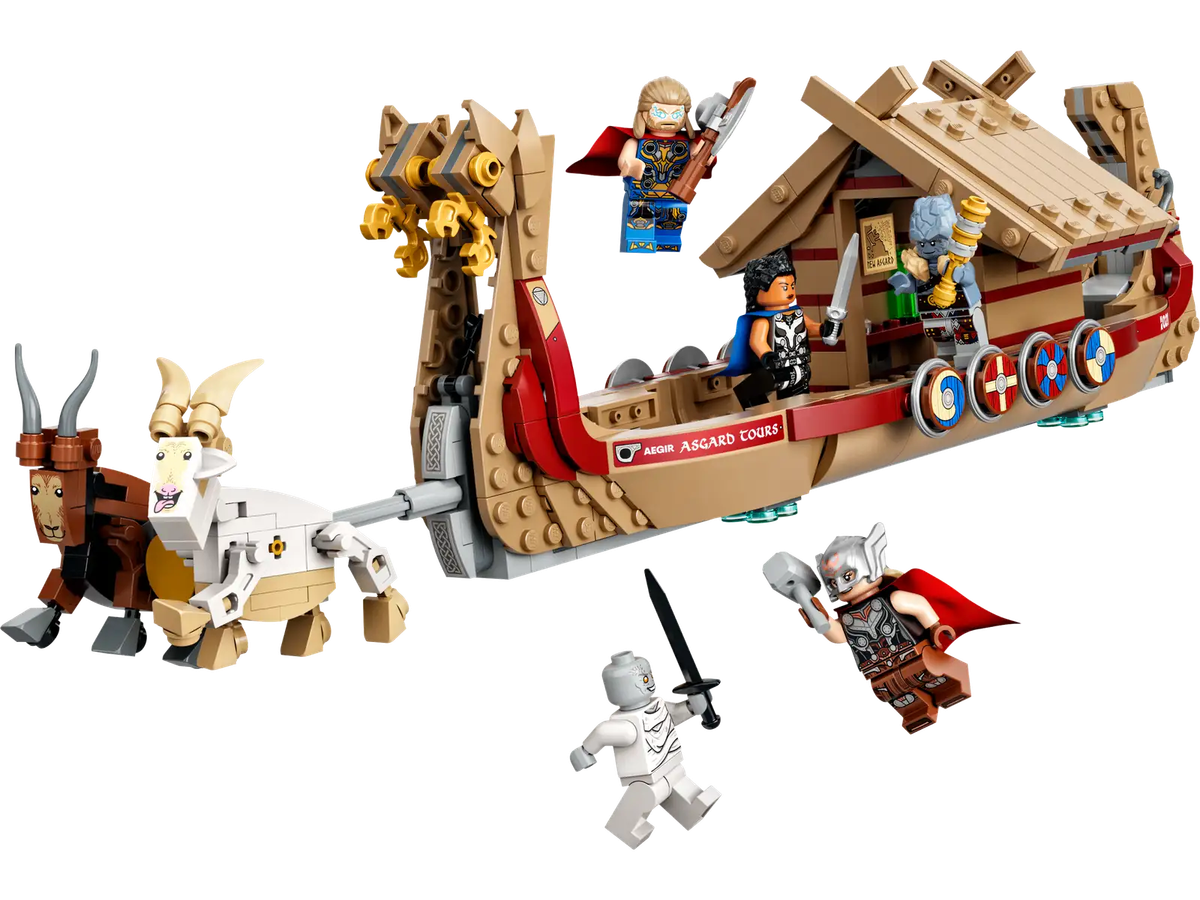 New LEGO Marvel The Goat Boat - New in Sealed Box - Discontinued (76208)