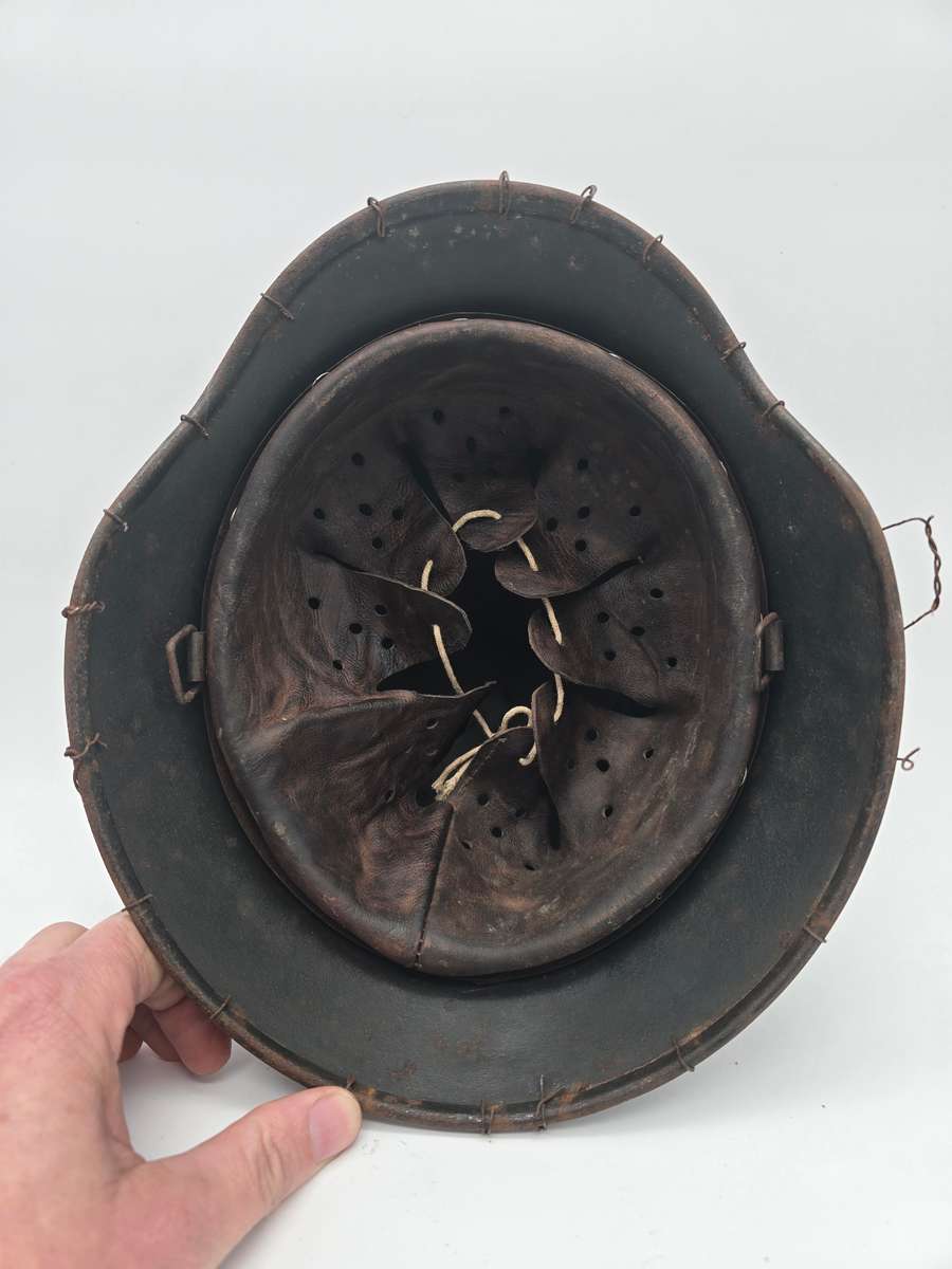 WWII M42 Chicken Wire helmet