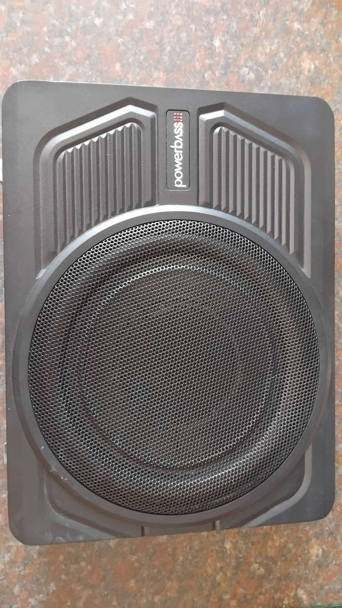 Powerbass PB2555BK10 Active Under-Seat Subwoofer