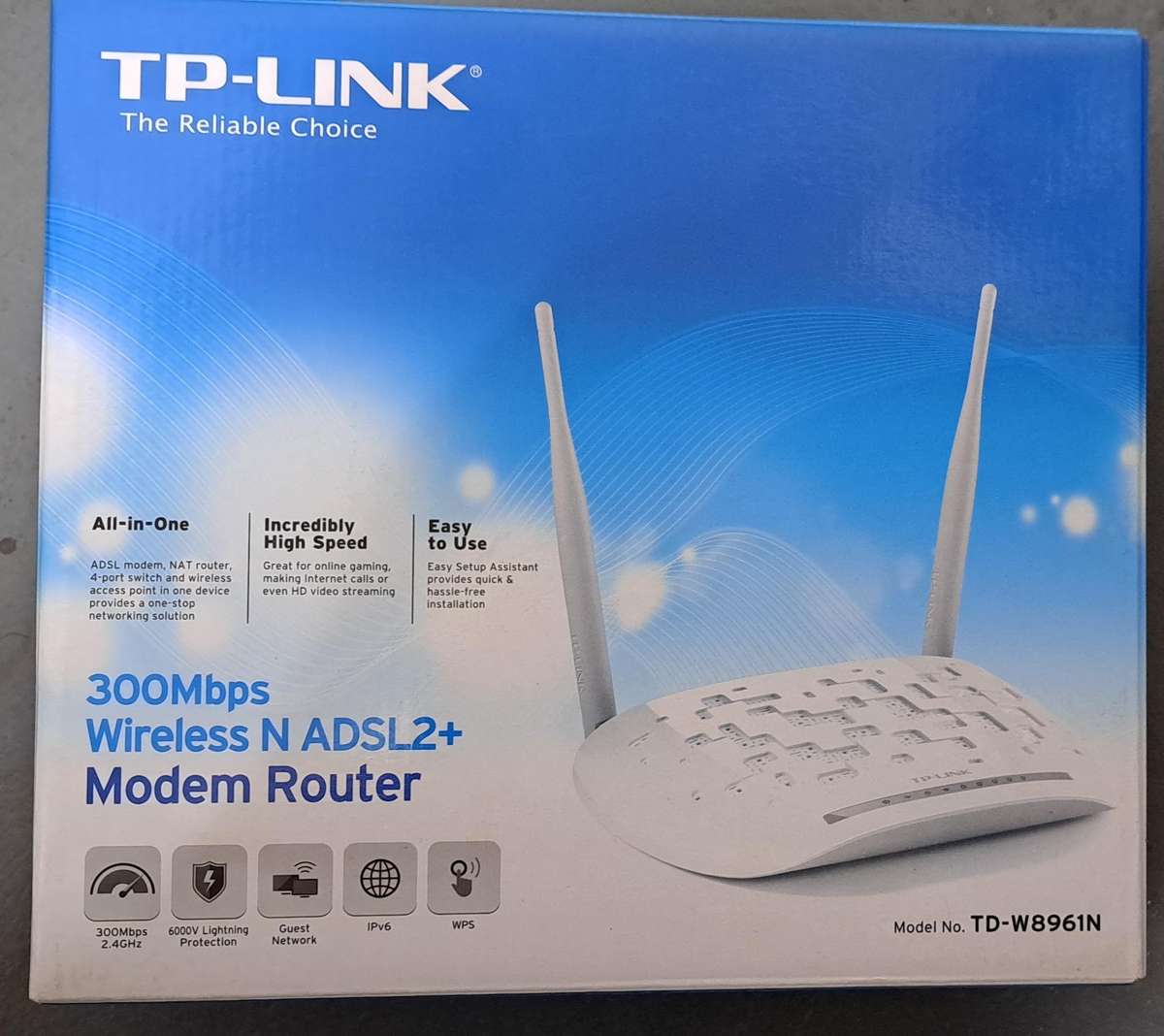 TP Link LAN and Wireless Setup Combo