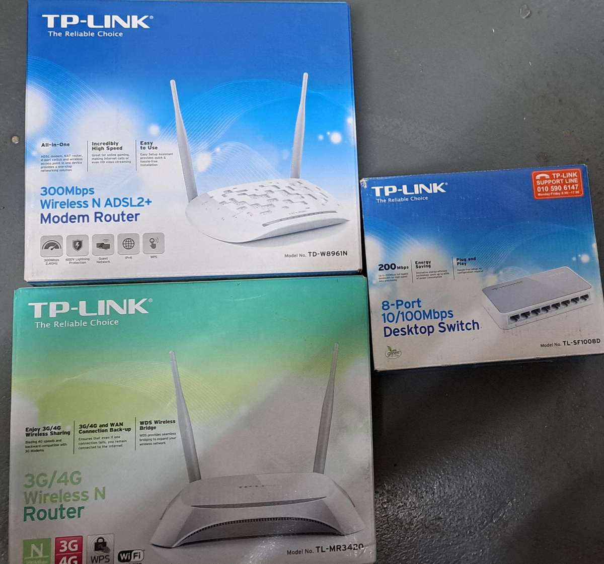 TP Link LAN and Wireless Setup Combo