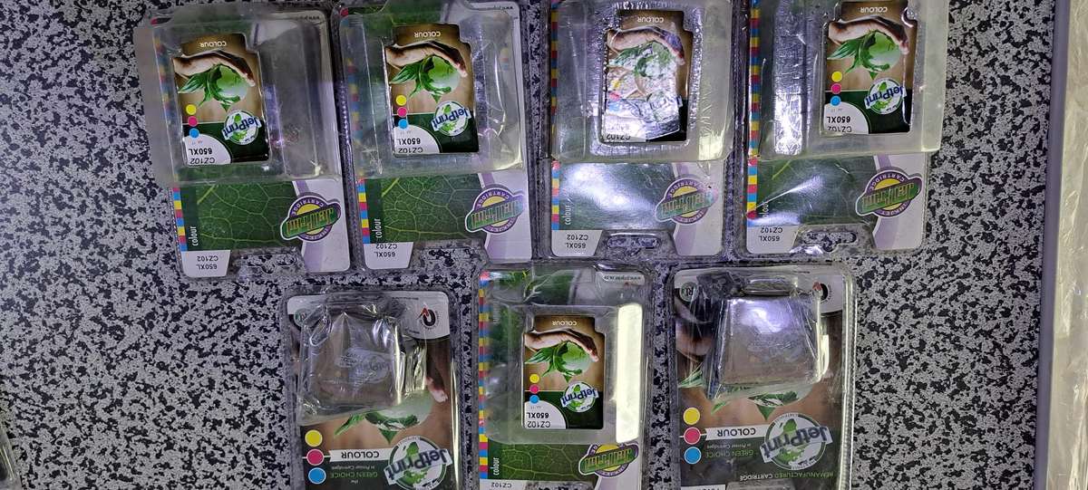 INK CARTRIDGES X 16 (BLACK AND COLOUR)