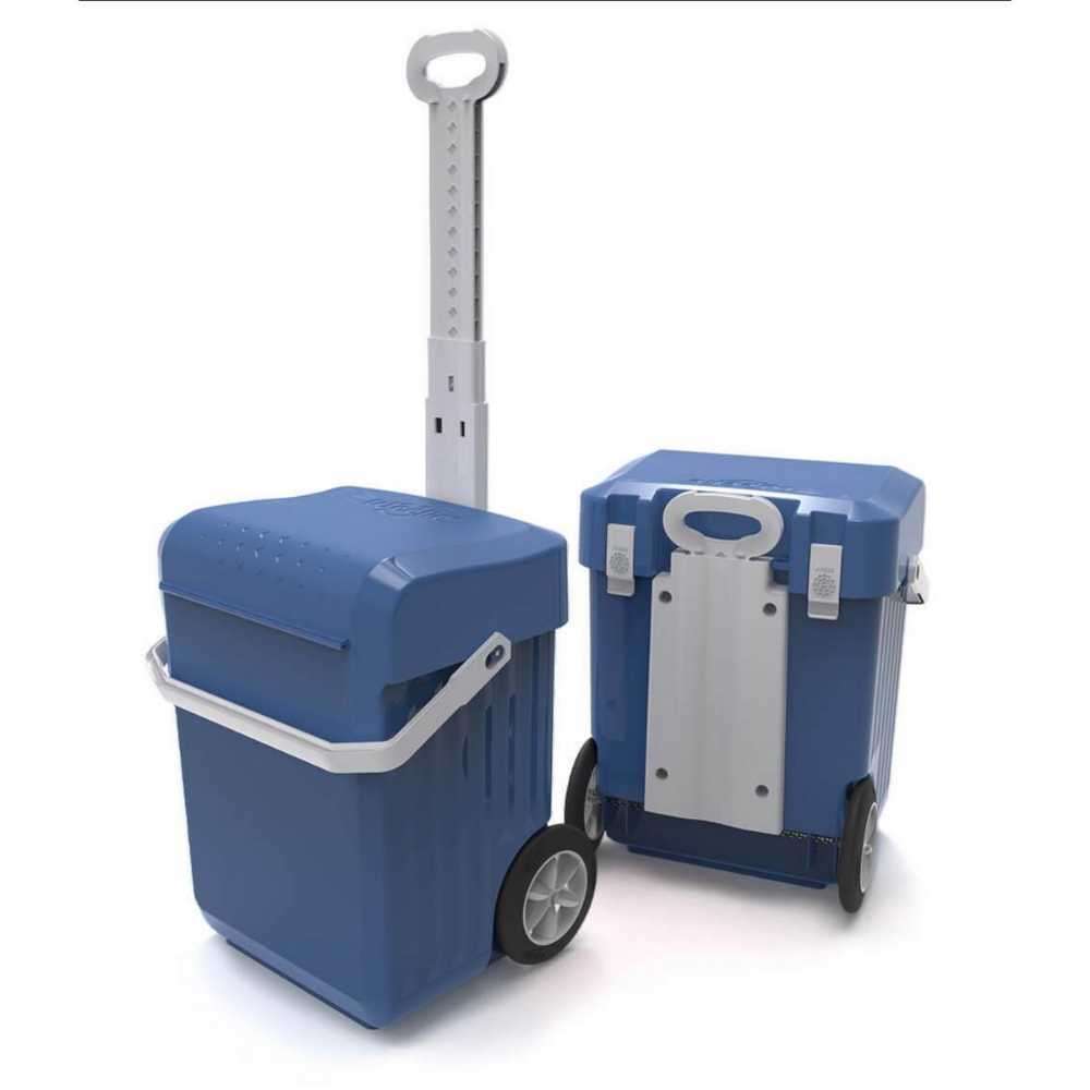 Weelie School trolley bag Blue/grey