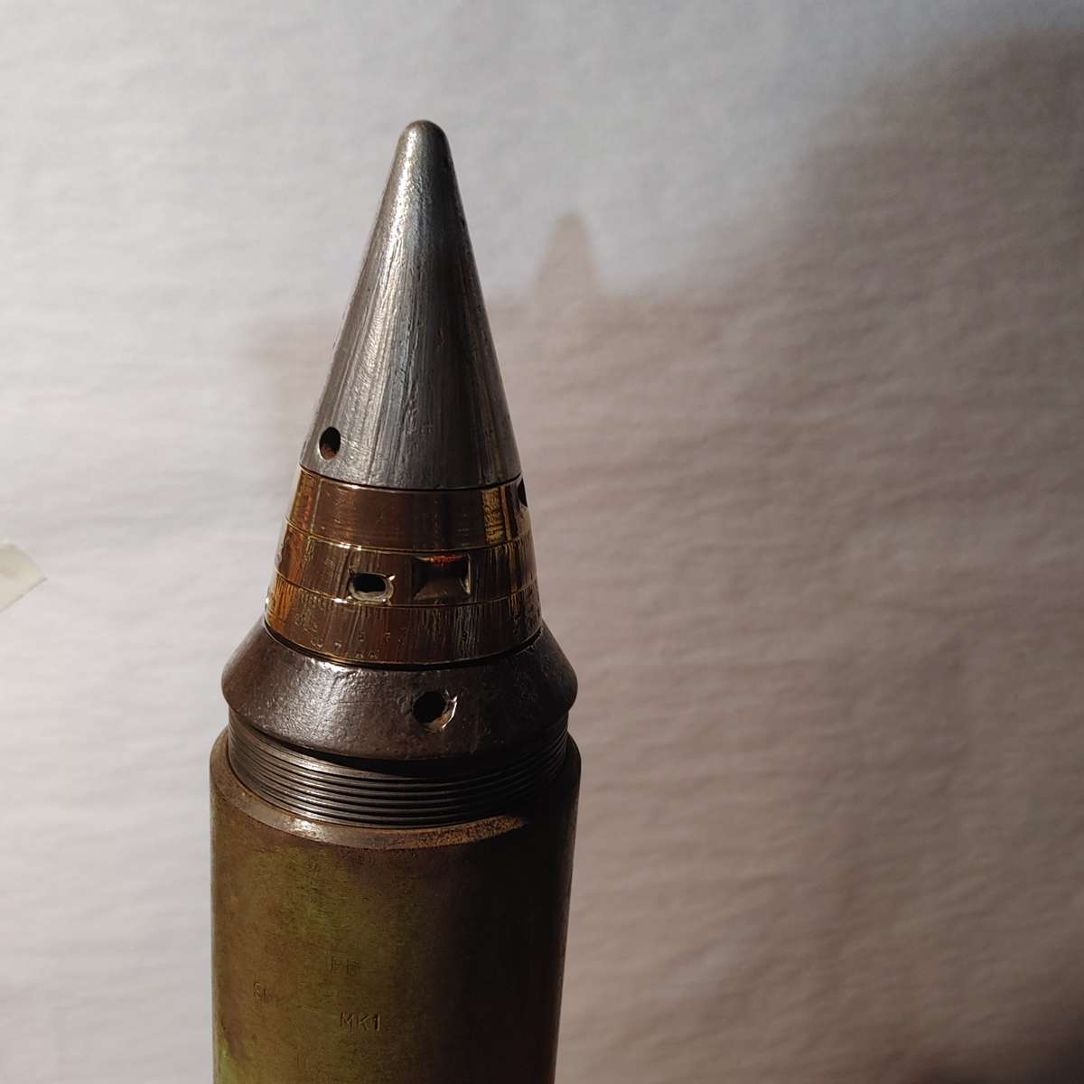 WW2 British Artillery Fuze No 390 Mk 3 INERT