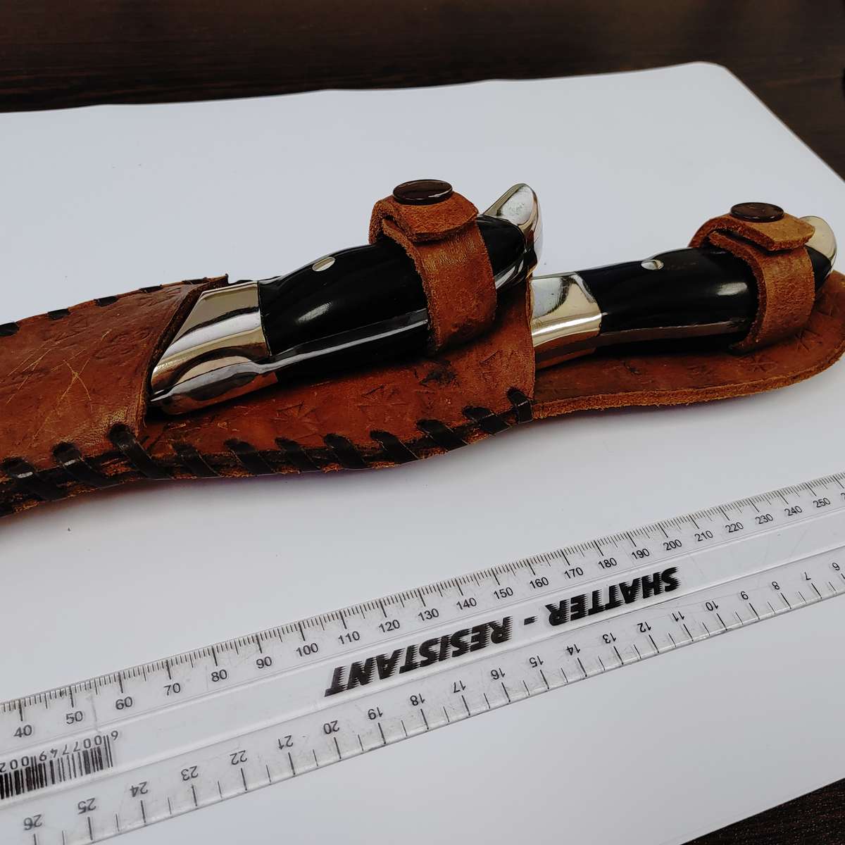 Custom Hand Crafted John G. Weeks Hunting Knife Set