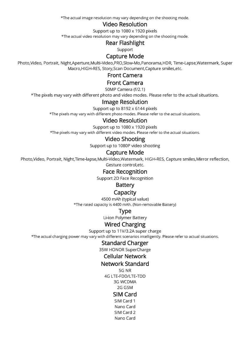 Amazing Deal ! HONOR 200 Lite Midnight Black 5G & Honor Bluetooth Earbuds