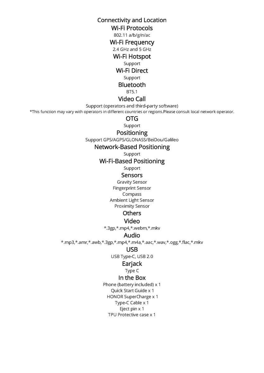 Amazing Deal ! HONOR 200 Lite Midnight Black 5G & Honor Bluetooth Earbuds