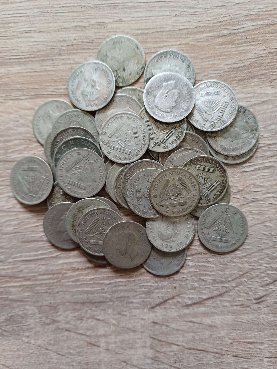 Silver coin lot of 41 X 3D tickeys 80% silver 1 bid to take all