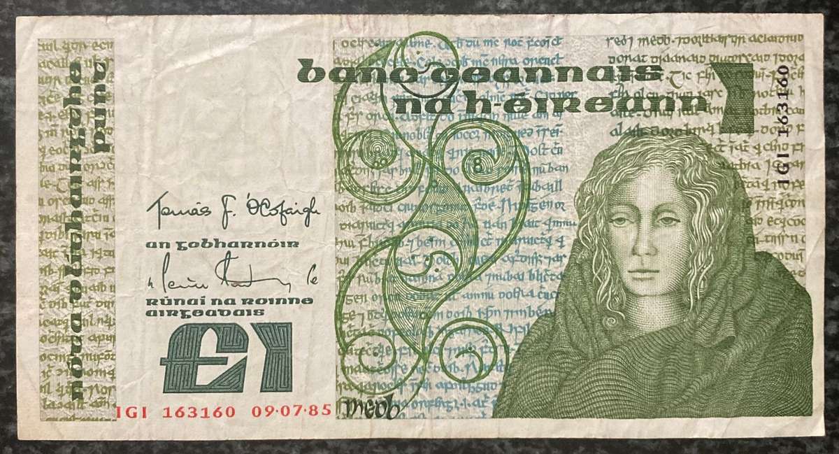 Ireland £1 1985