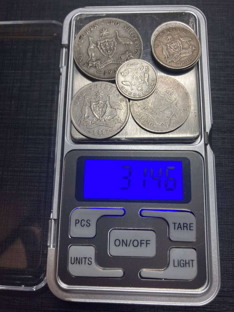 Australia 0.925 silver coin lot (31.46g)