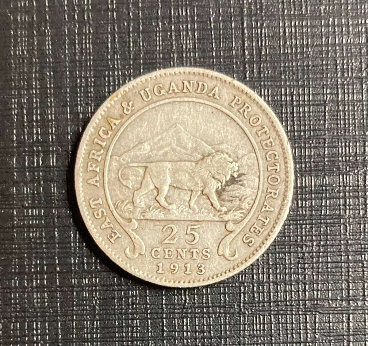 East Africa 25 Cents 1813