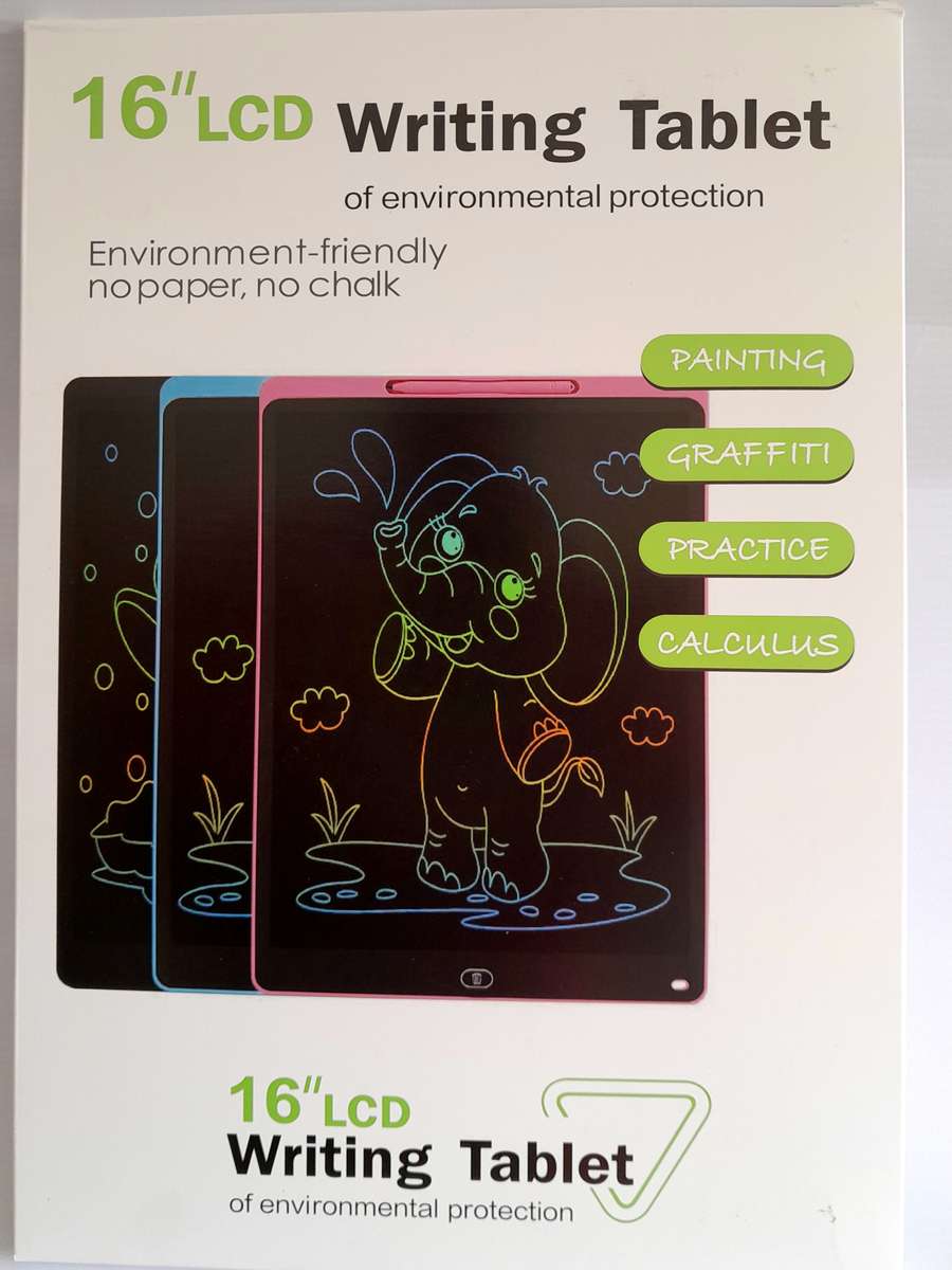 LCD 16 Inch Writing Tablet With Stylus