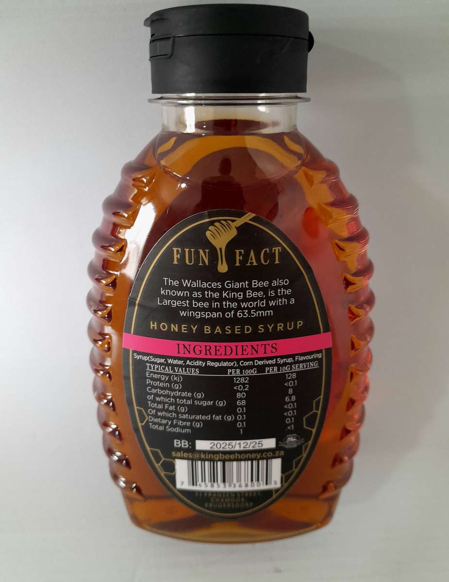 King Bee Honey Syrup 500g