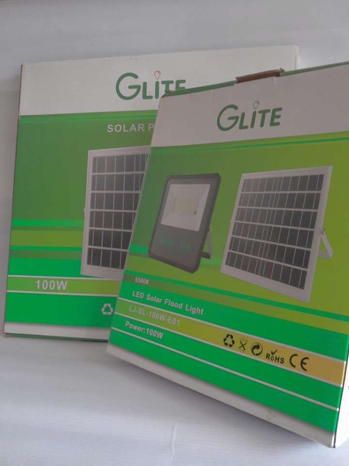 100W Glite LED Solar Floodlight