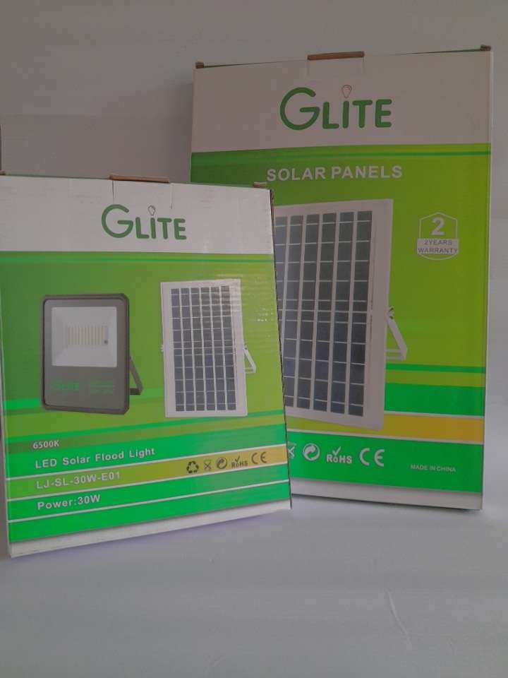 30W Glite LED Solar Floodlight