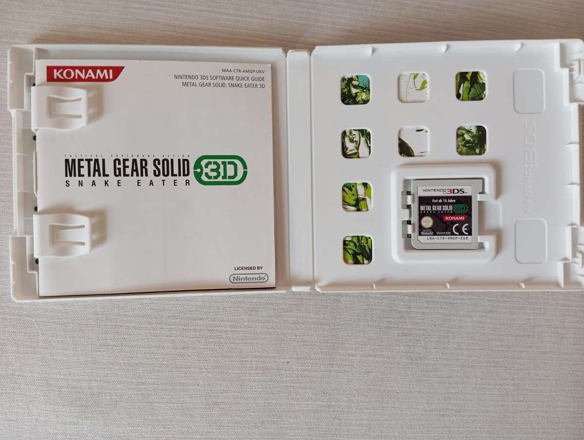 Metal Gear Solid 3D Snake Eater (Nintendo 3DS) CIB