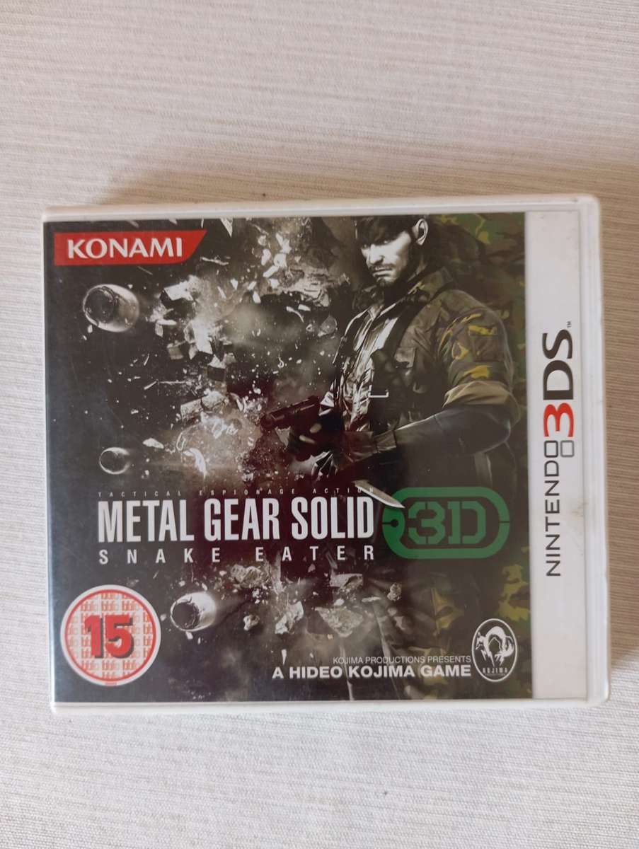 Metal Gear Solid 3D Snake Eater (Nintendo 3DS) CIB