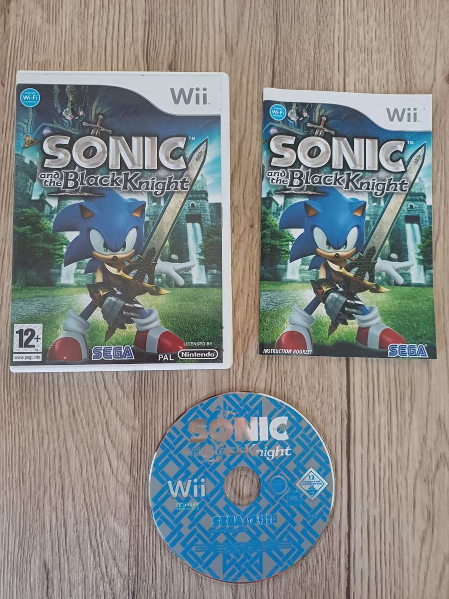 Sonic And The Black Knight Nintendo Wii CIB