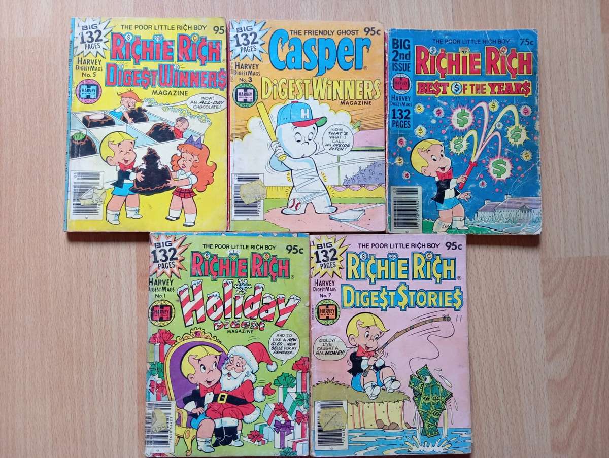 Richie rich and Casper digest comics