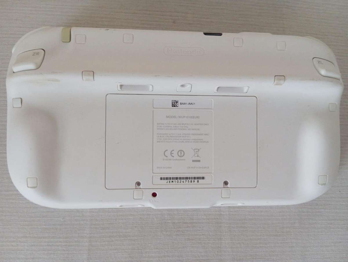 Nintendo wii u console