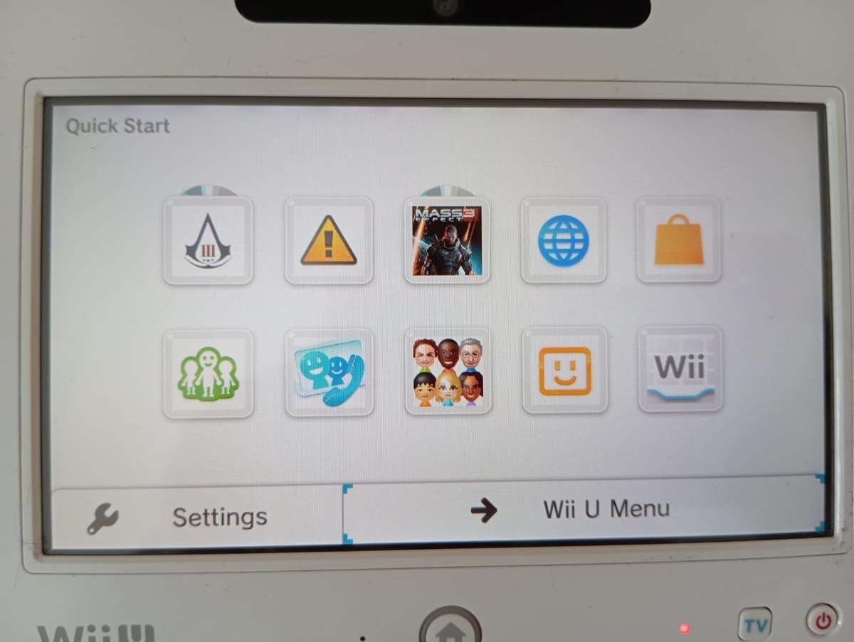 Nintendo Wii U console