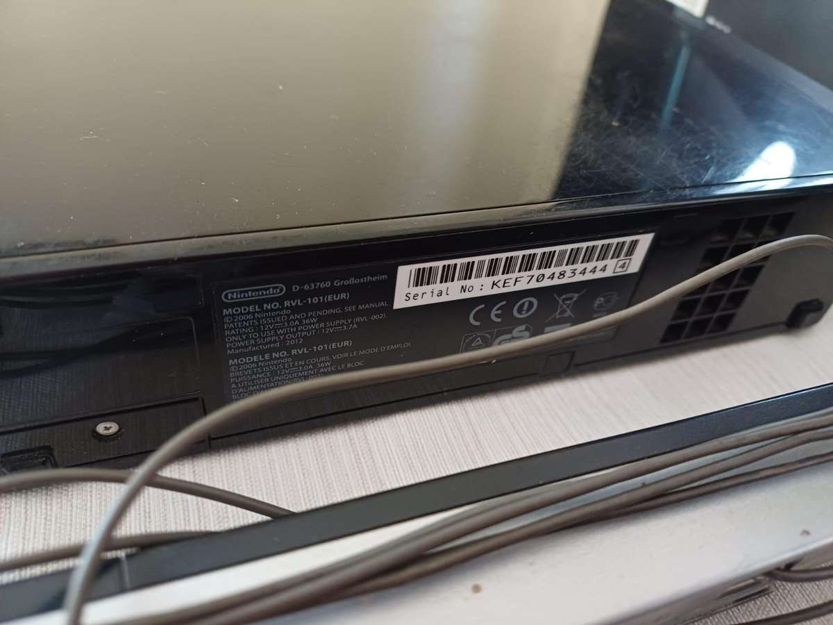 boxed wii console with wii sports and sports resort bundle