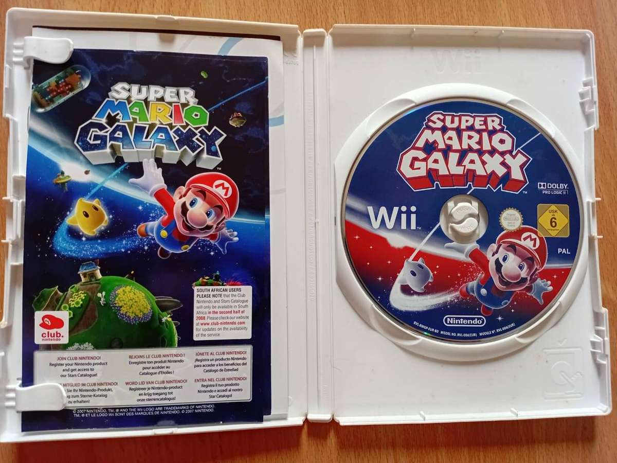 Super Mario Galaxy Wii PAL