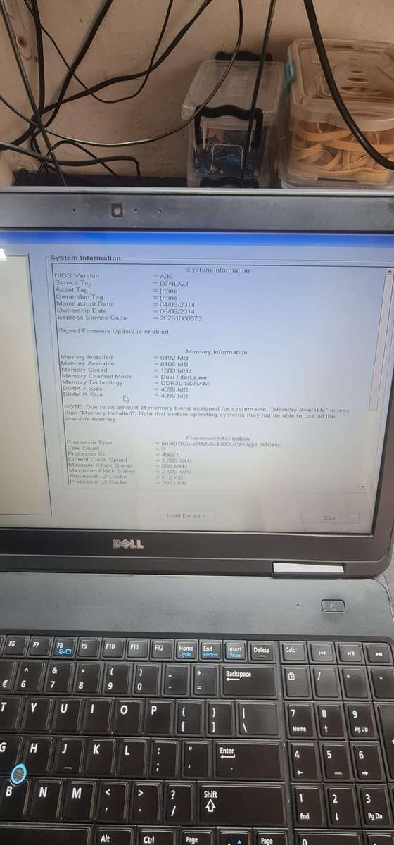 Dell i5 Latitude E5540 (2 issues read description)