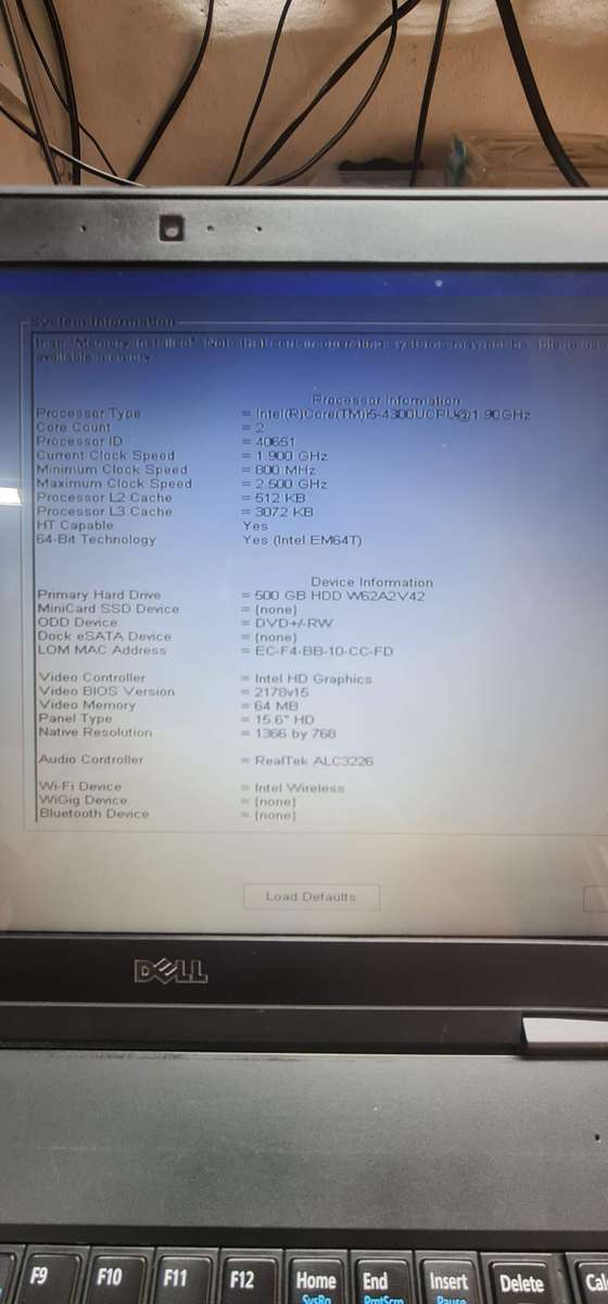 Dell i5 Latitude E5540 (2 issues read description)