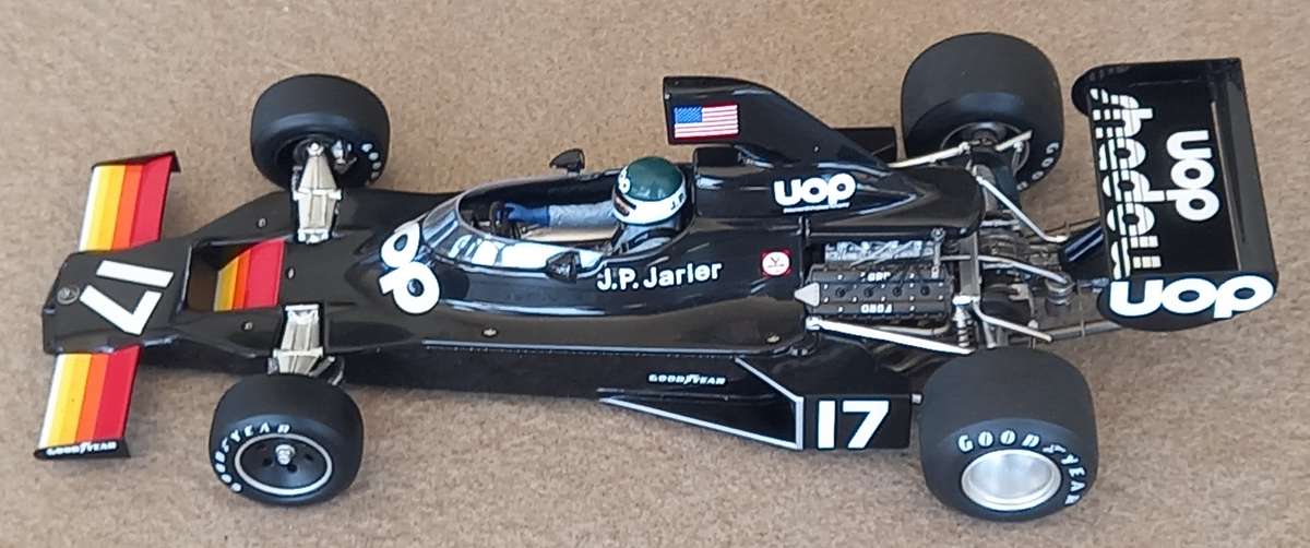 Shadow DN5 - Spark 1/18 - JP Jarier - 1975 - pole Brazil