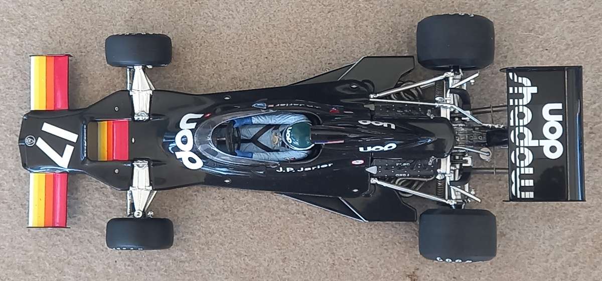 Shadow DN5 - Spark 1/18 - JP Jarier - 1975 - pole Brazil