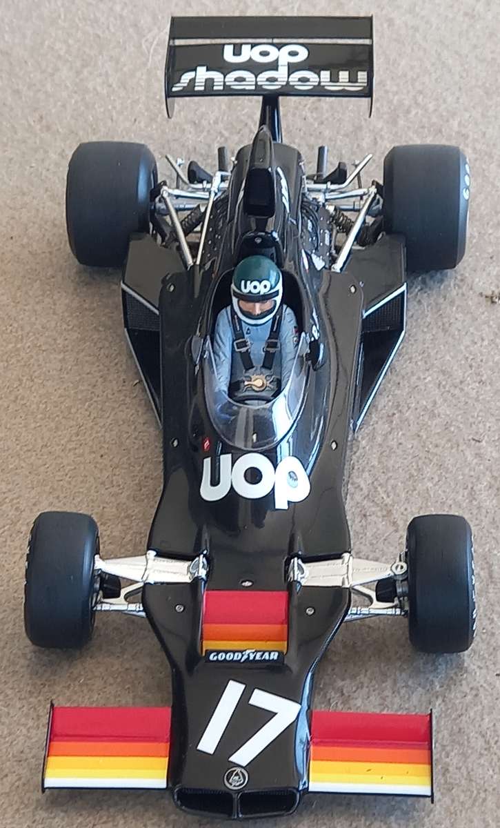 Shadow DN5 - Spark 1/18 - JP Jarier - 1975 - pole Brazil