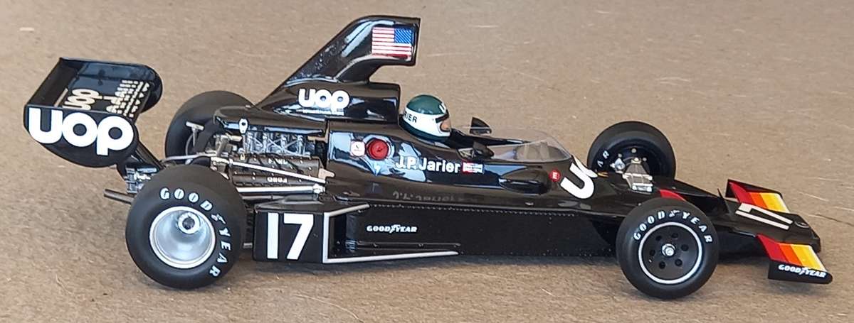 Shadow DN5 - Spark 1/18 - JP Jarier - 1975 - pole Brazil