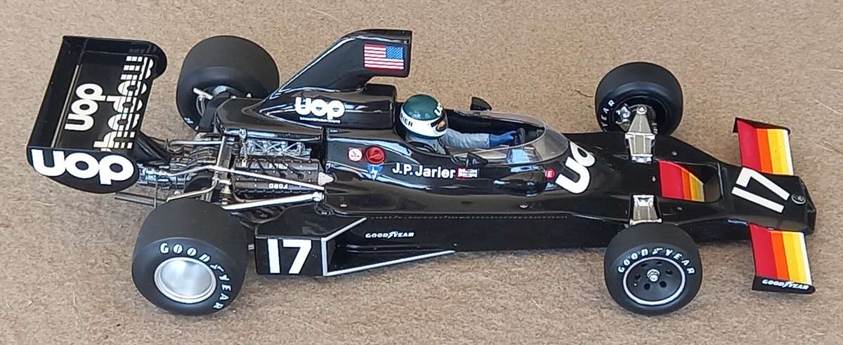 Shadow DN5 - Spark 1/18 - JP Jarier - 1975 - pole Brazil