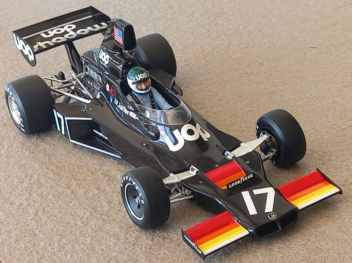 Shadow DN5 - Spark 1/18 - JP Jarier - 1975 - pole Brazil