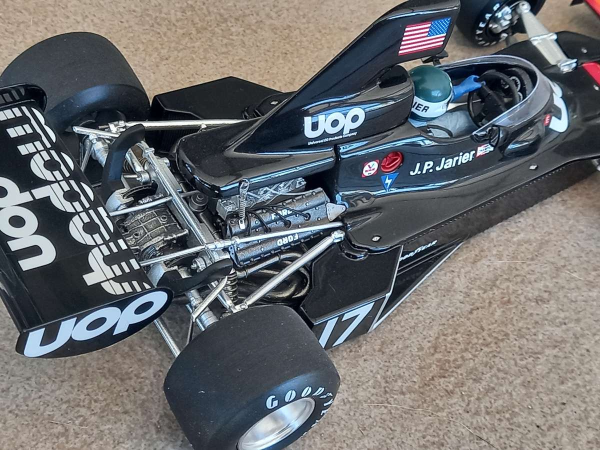 Shadow DN5 - Spark 1/18 - JP Jarier - 1975 - pole Brazil