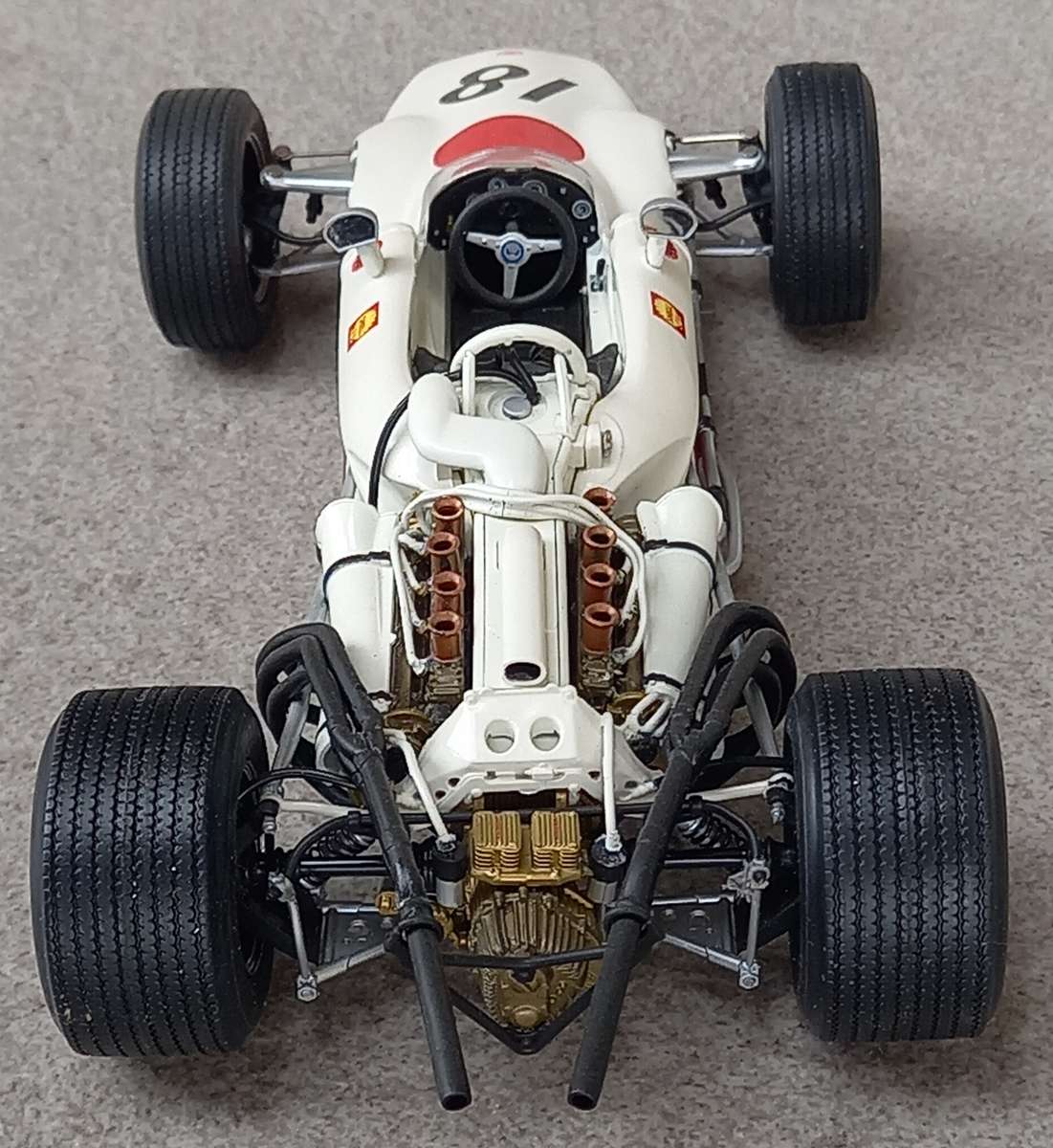 Honda RA302 - 1968 - Ebbro 1/20